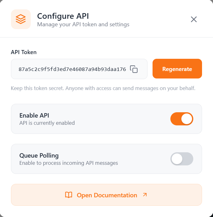 Lion CRM Configure API Feature