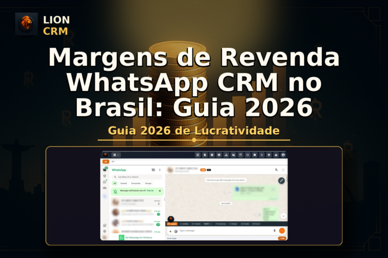 Margens de Revenda WhatsApp CRM no Brasil: Guia 2026