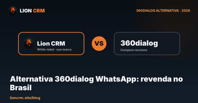 Alternativa 360dialog WhatsApp: revenda no Brasil
