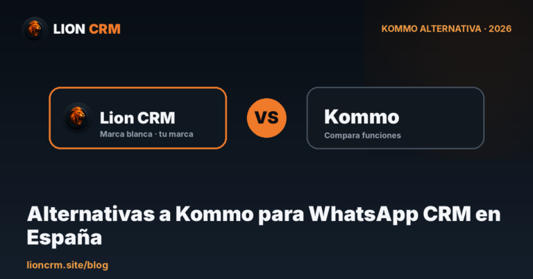 Alternativas a Kommo para WhatsApp CRM en España