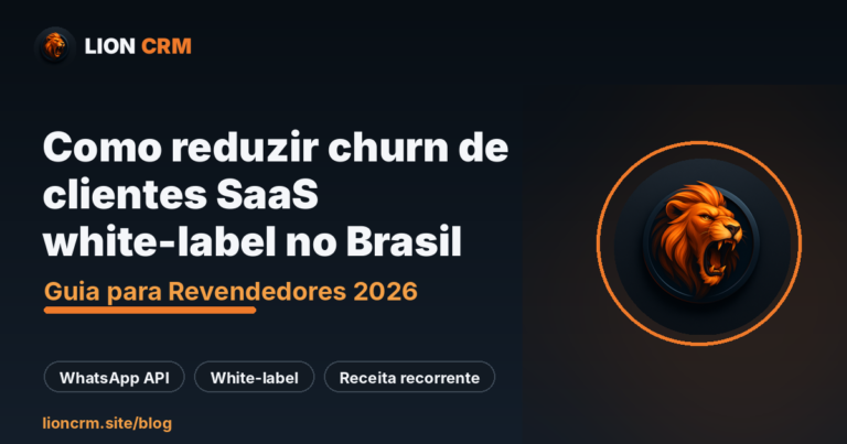 Como reduzir churn de clientes SaaS white-label no Brasil